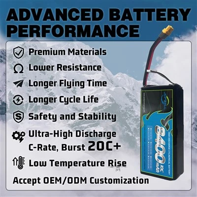 Batteria per droni 18650